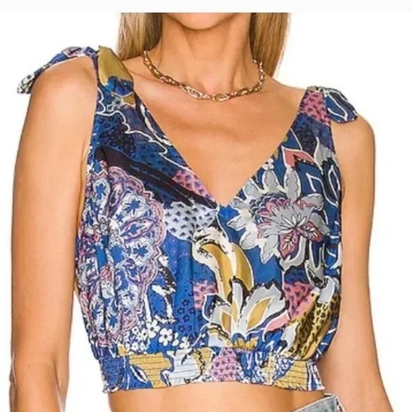 Free people ocean combo crop top NWT - Picture 4 of 8